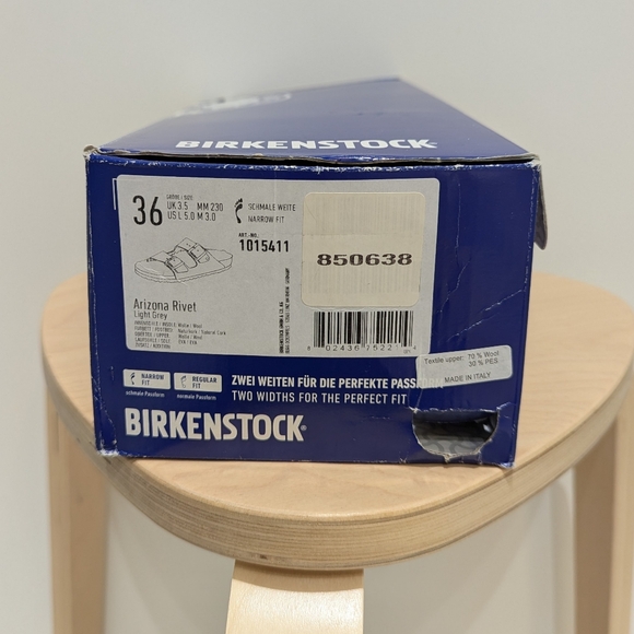 Birkenstock Arizona Rivet - Sz 36 Narrow Width - Picture 6 of 6